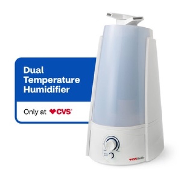 CVS Health Dual Warm/Cool Temperature Humidifier - Picture 1 of 11